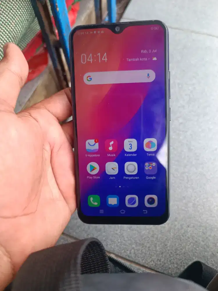 vivo y12 ram 3/32