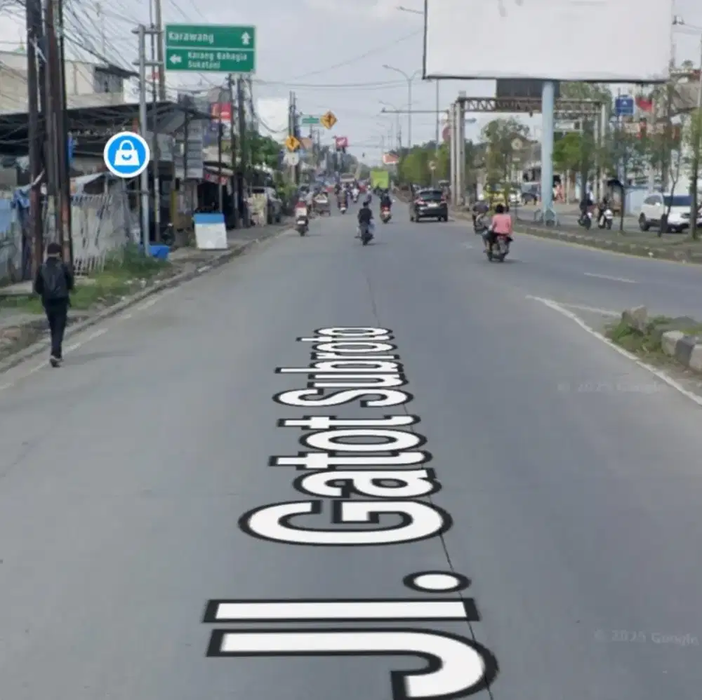 Dijual Tanah di Karang Asih Cikarang Utara dekat Gatot Subroto