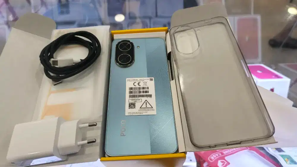 JUAL POCO C71 8/128GB PAKEAN 1 MINGGU MULUS