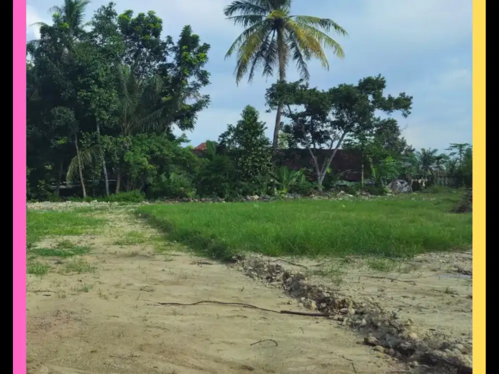 Tanah Strategis Murah Area Gamping Siap Bagun Luas 136 M2