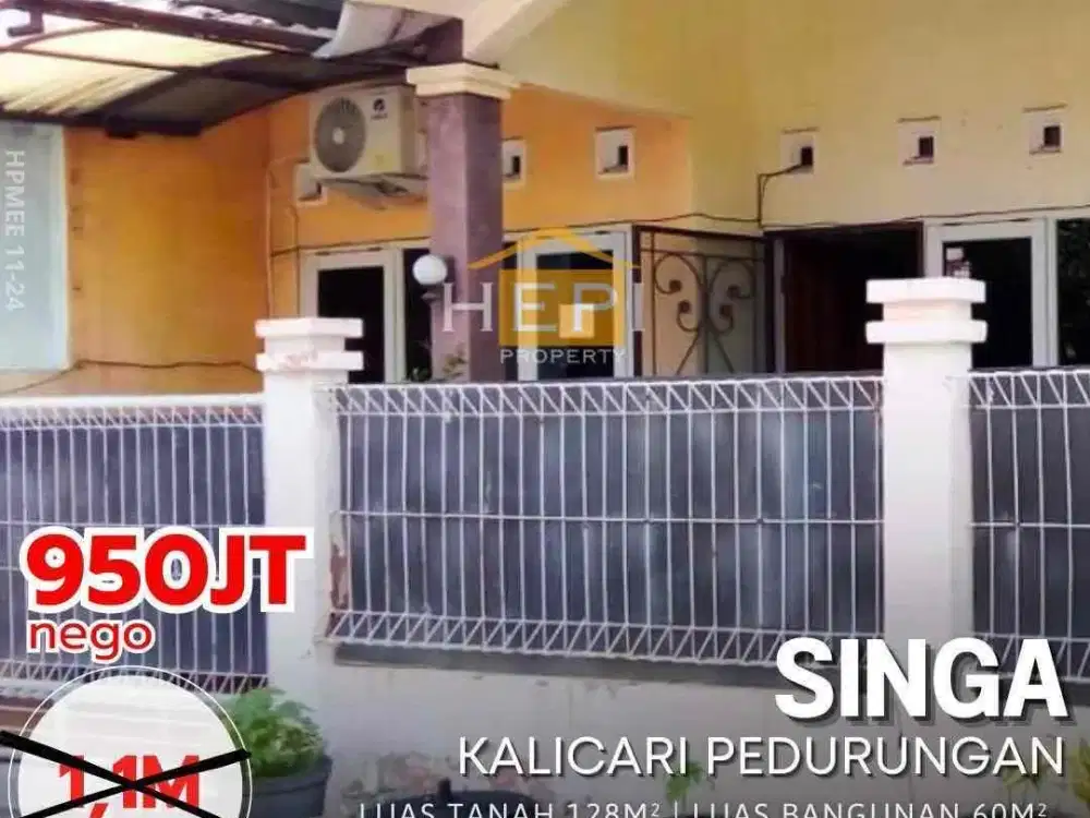 Rumah Dijual di Singa Pedurungan Semarang
