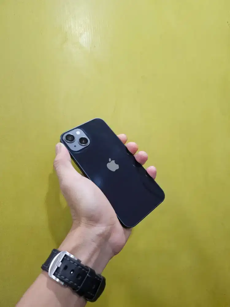 iPhone 13 128gb Black , Ex iBox , Bh 94% , Lengkap Original