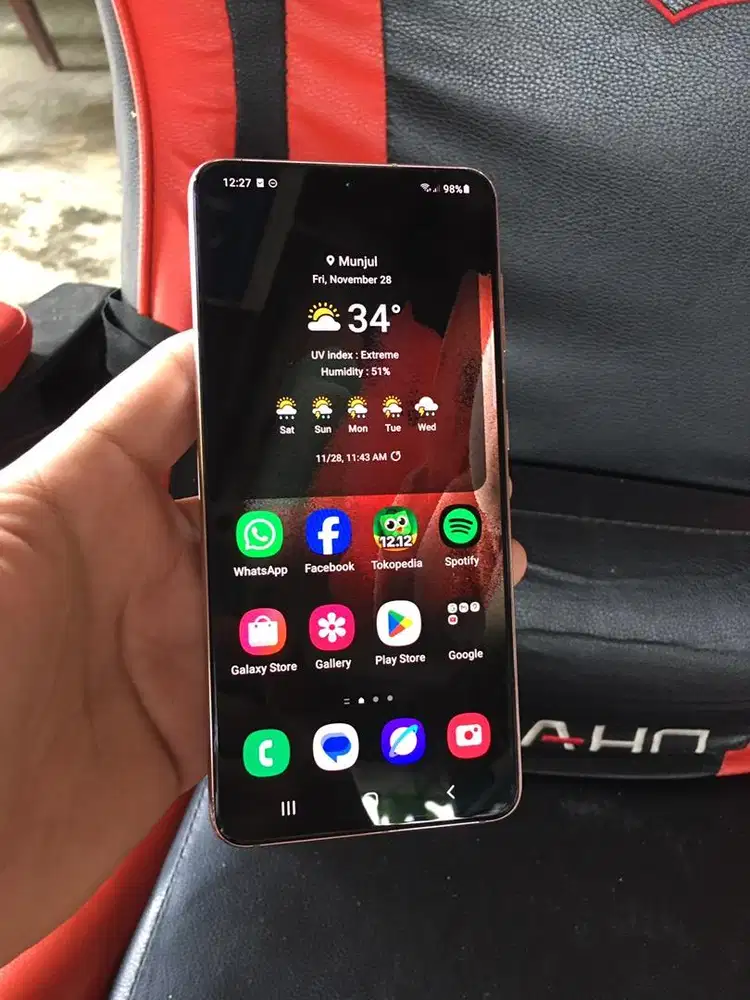 Samsung s21 5g 8/256 SEIN TT cr kembalian