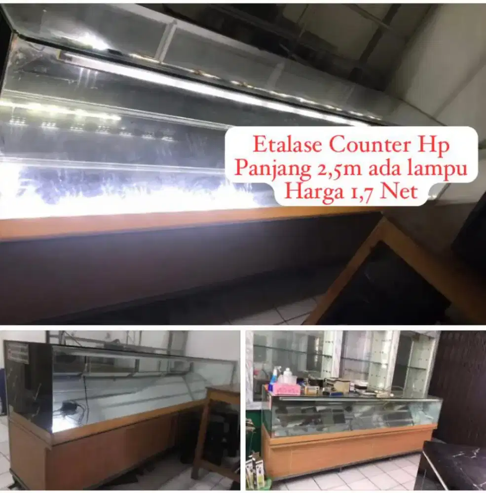 Jual Etalase Counter HP Murah