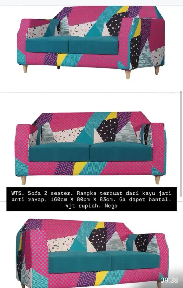 Kursi sofa mulus