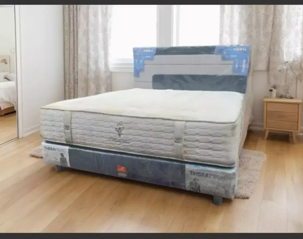 For sale Kingkoil Masterpiece uk 180 set dipan ori Therapedic baru