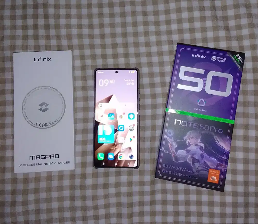 (BISA NEGO) INFINIX NOTE 50 PRO 8+8GB / 256GB