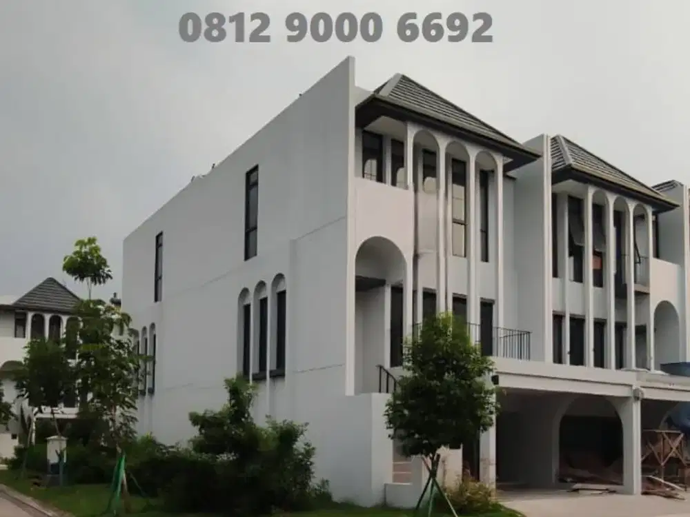 Jual Cepat Rugi Rumah cluster Aether Greenwich BSD Tangerang 3 Lantai