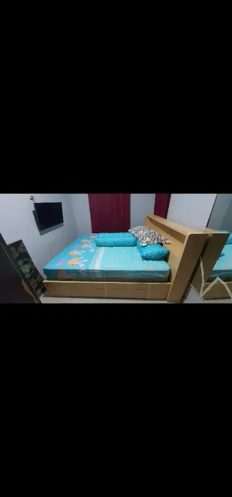 Dipan tempat tidur kasur 200cmx200cm