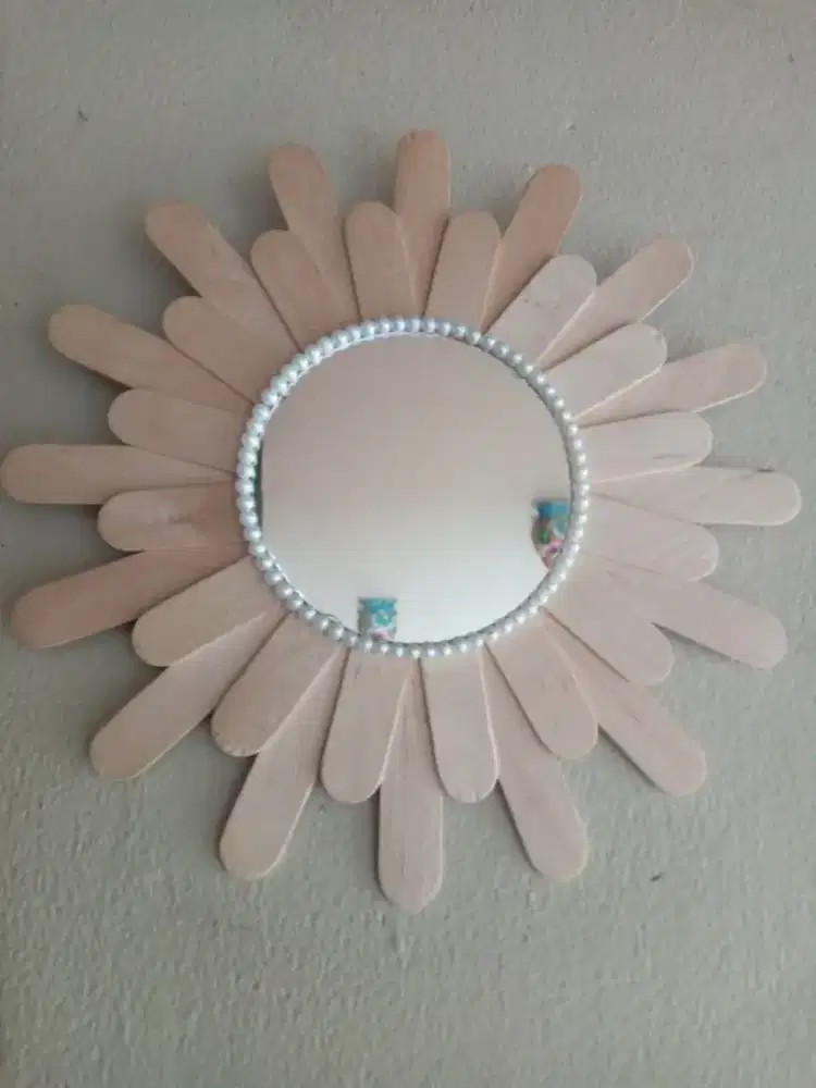 Hiasan Dinding Cermin DIY Dekorasi Kamar Estetik Minimalis