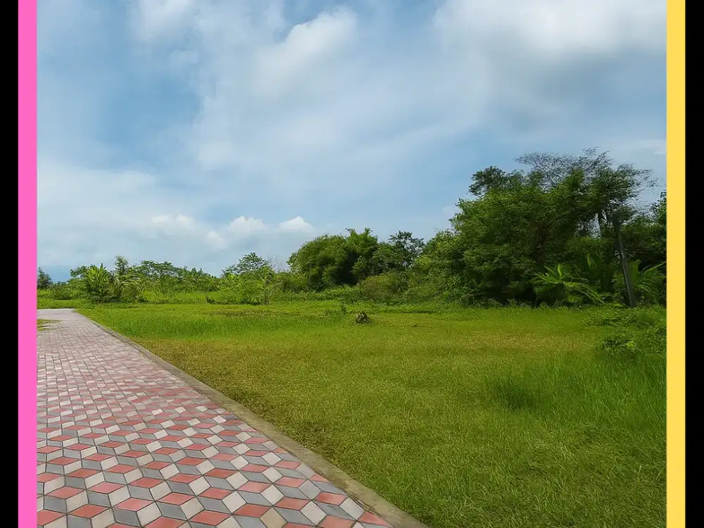 Tanah Strategis Kaliurang Pinggir Jalan Lingkungan Siap Bangun