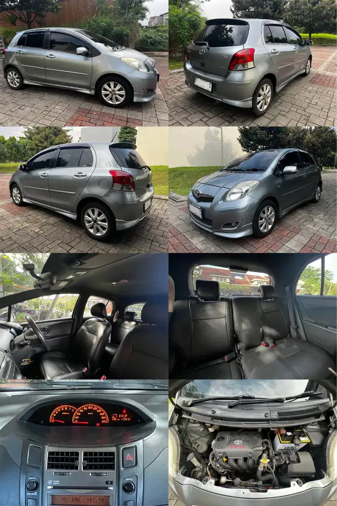 TOYOTA YARIS S LIMITED AUTOMATIC 2010 - SILVER METALLIC