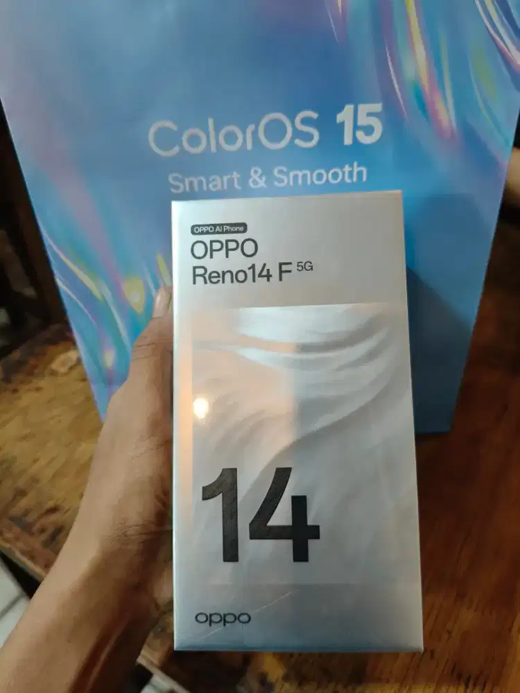 OPPO RENO 14 F 5G NEW SEGEL 8/256