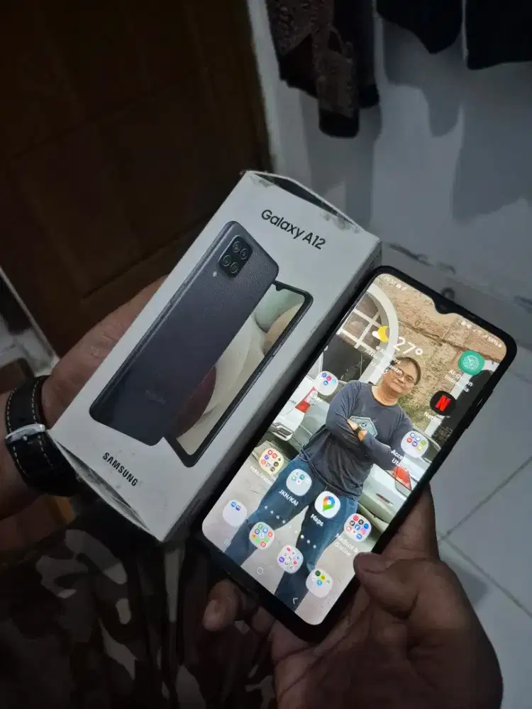 Hp Samsung A 12 Ram 4/Rom 128