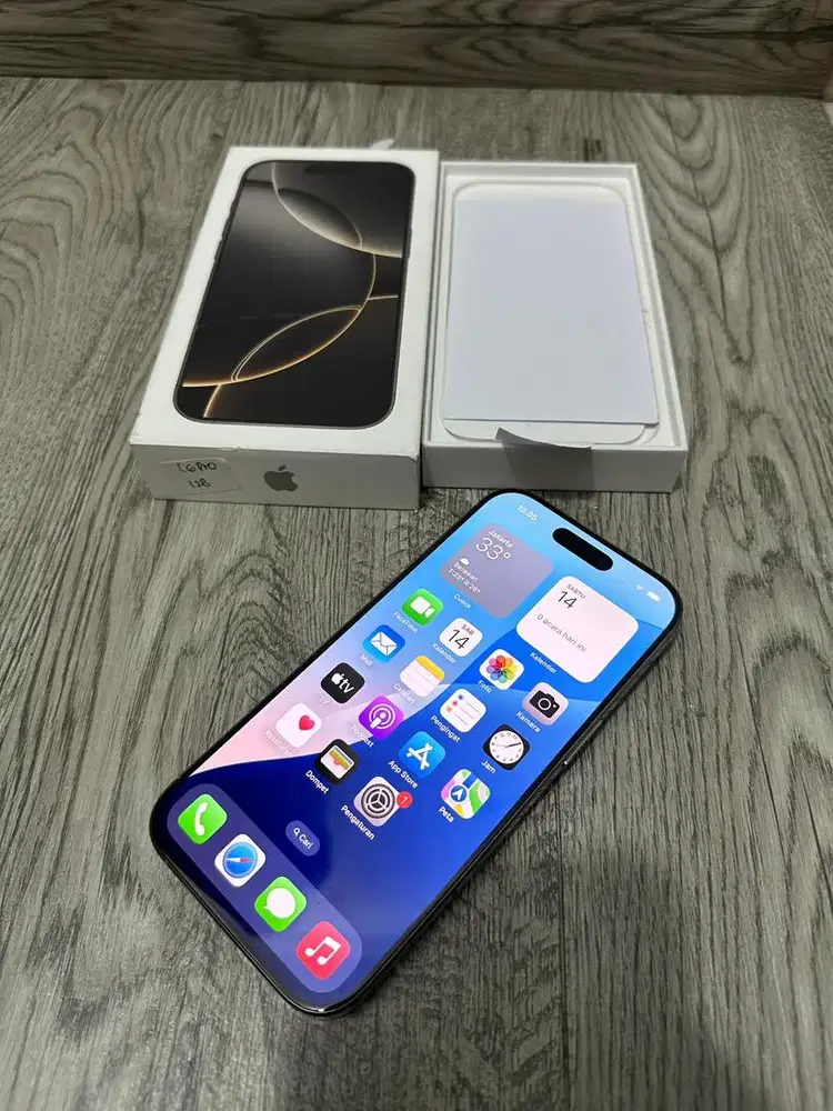 Iphone 16 Pro Max 256gb Natural IBOX Garansi On April 2026
