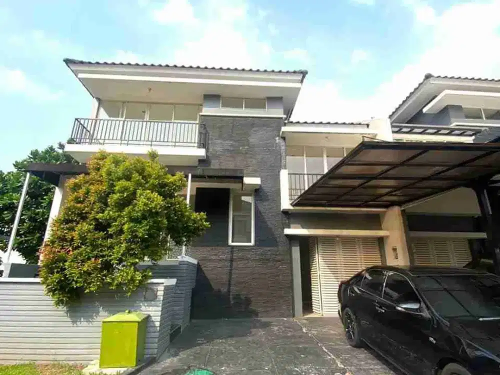 TERMURAH JUAL CEPAT RUMAH RESIDENCE ONE HOEK MEGAH 3 LANTAI DEPAN