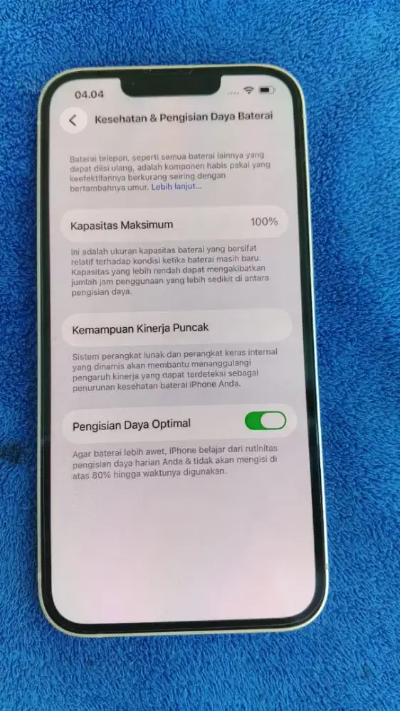 iPhone 13/1238 iBox putih garansi on nov 2026
