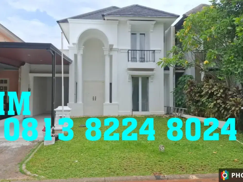 RUMAH BAGUS RANGKA BAJA RINGAN LT 200 KOTA WISATA CIBUBUR JAKARTA TIMUR