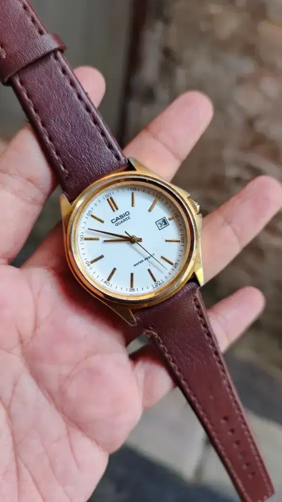 Jual jam tangan casio Mtp gold