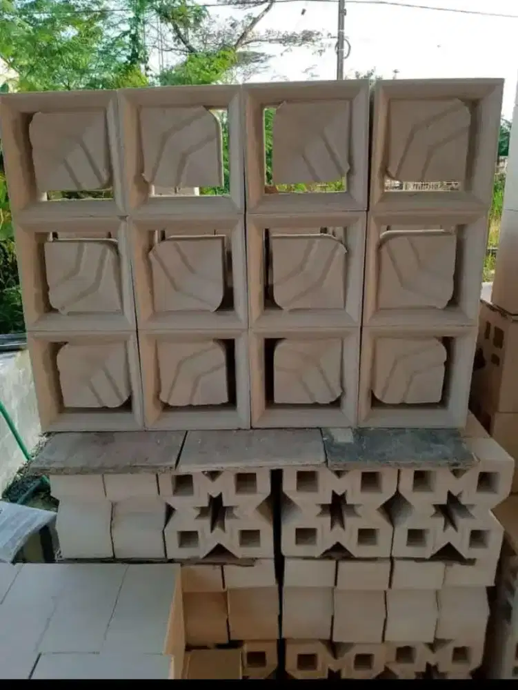 Roster beton abu abu