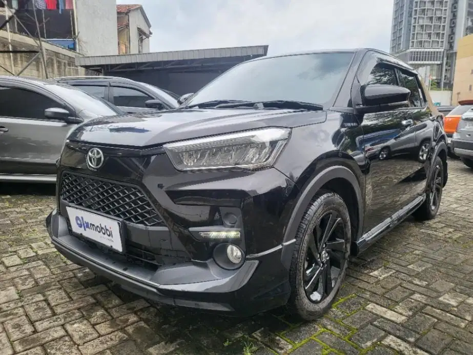 LOW DP Toyota Raize 1.0 T GR SPORT TSS One Tone Bensin-AT 2021 TRO