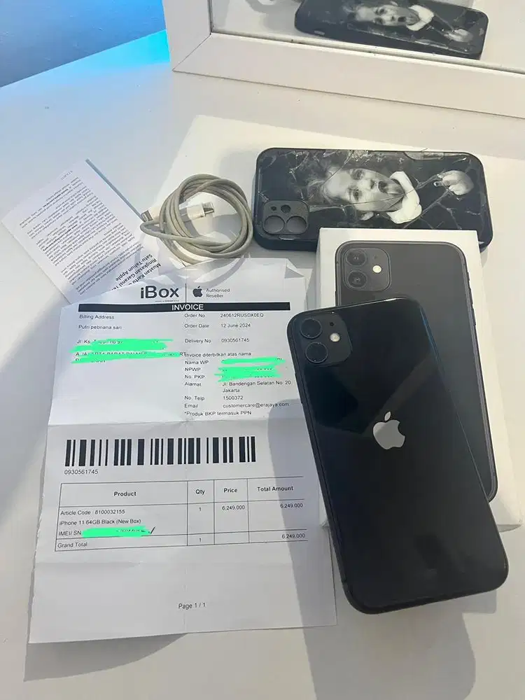 Iphone 11 64gb Resmi iBox pa/a