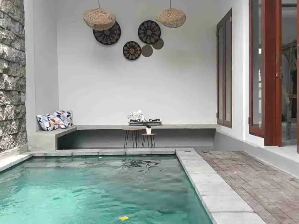 brand new home semi villa sanur SHM lingkungan tenang strategis