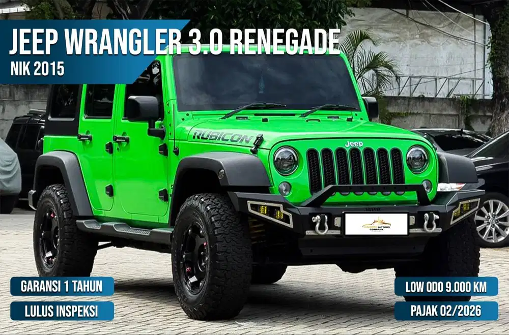 Hot Deals Nego Special(JEEP Wrangler 3.0 Renegade  NIK 2015 (Faktur 2)