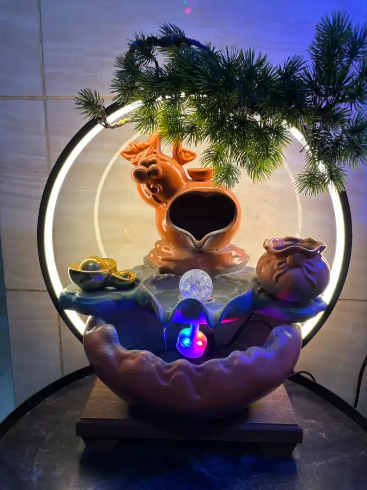 Pajangan Air mancur estetik