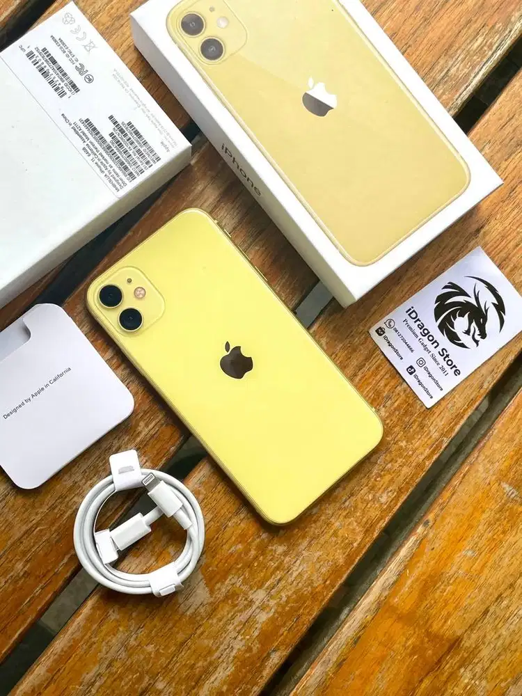 iphone 11 64gb Kuning mulus