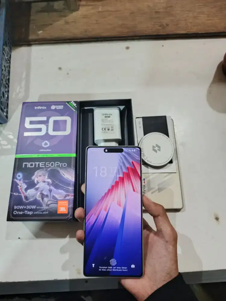 Infinix Note 50 Pro BMW Limited Edition Ram 8+8/256 Fullset