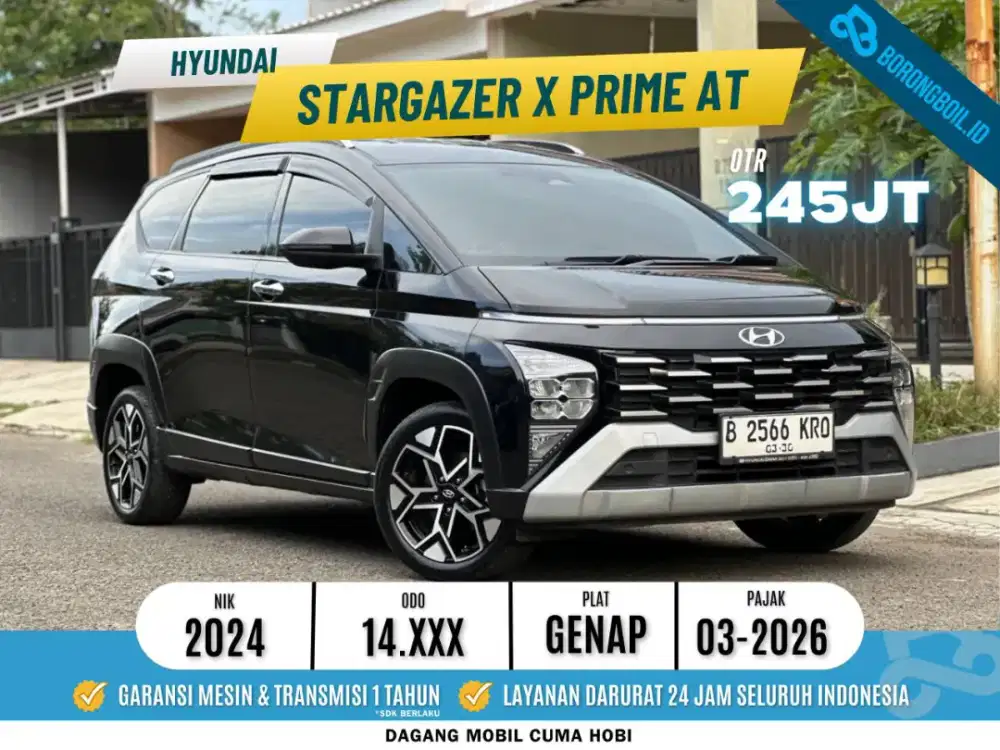 [TERMURAH] Hyundai Stargazer X Prime AT 2024