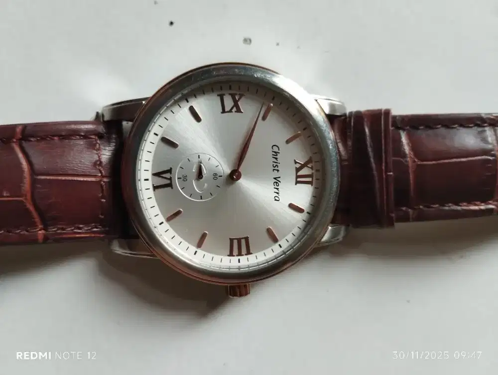 jam tangan crist verra antik