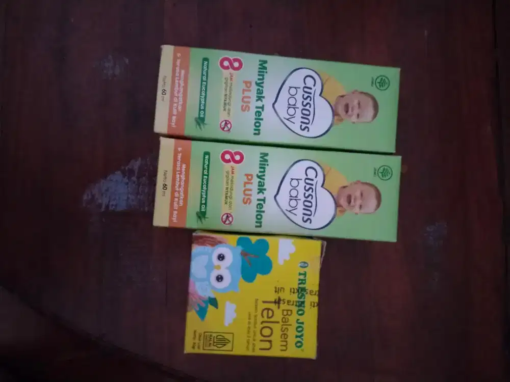 Minyak Telon Cusson dan Balsem Tresno Joyo