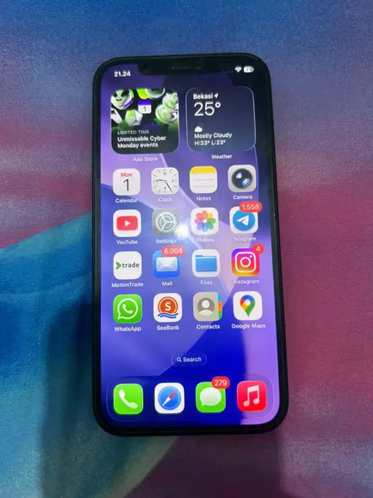 Iphone 12 128gb ex ibox resmi