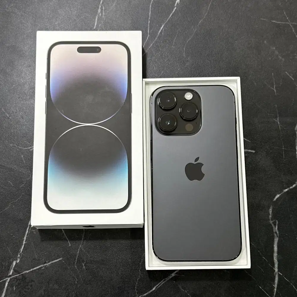 Iphone 14 pro 128gb space black ibox