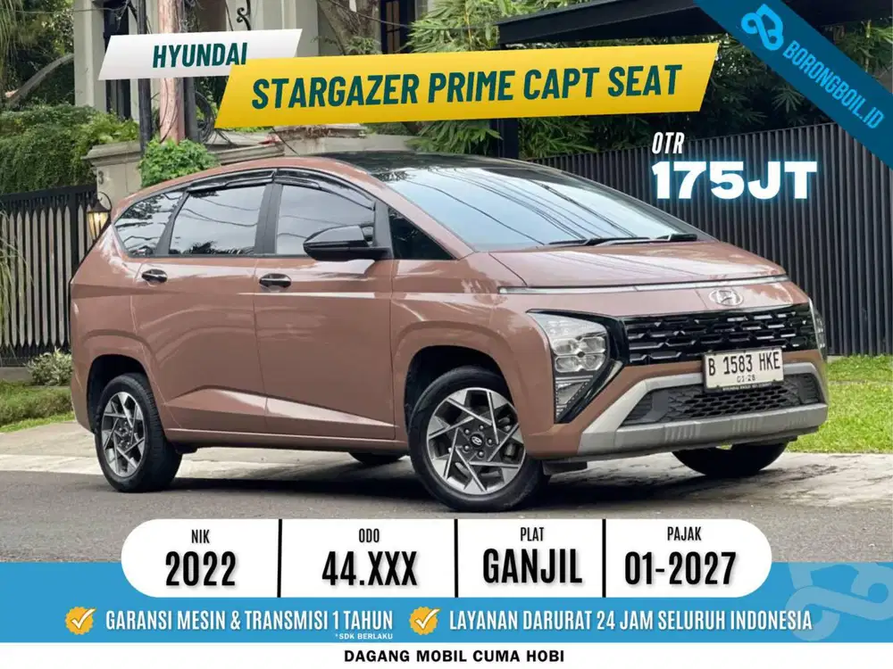 Stargazer Prime Capt Seat AT 2022 Cokelat