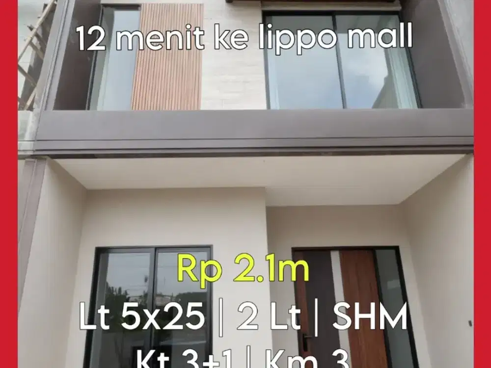 Wilson Brand New Rumah Meruya Puri Uk 5x25