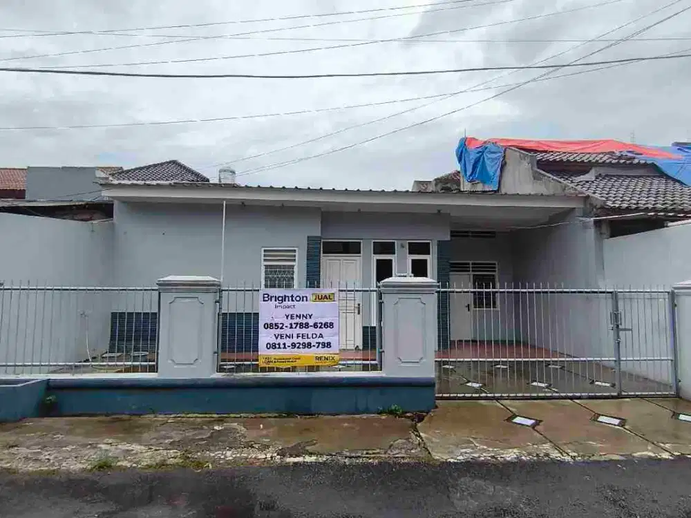 Di jual/sewa rumah 1 lantai siap huni di perumahan meruya indah jakarta barat