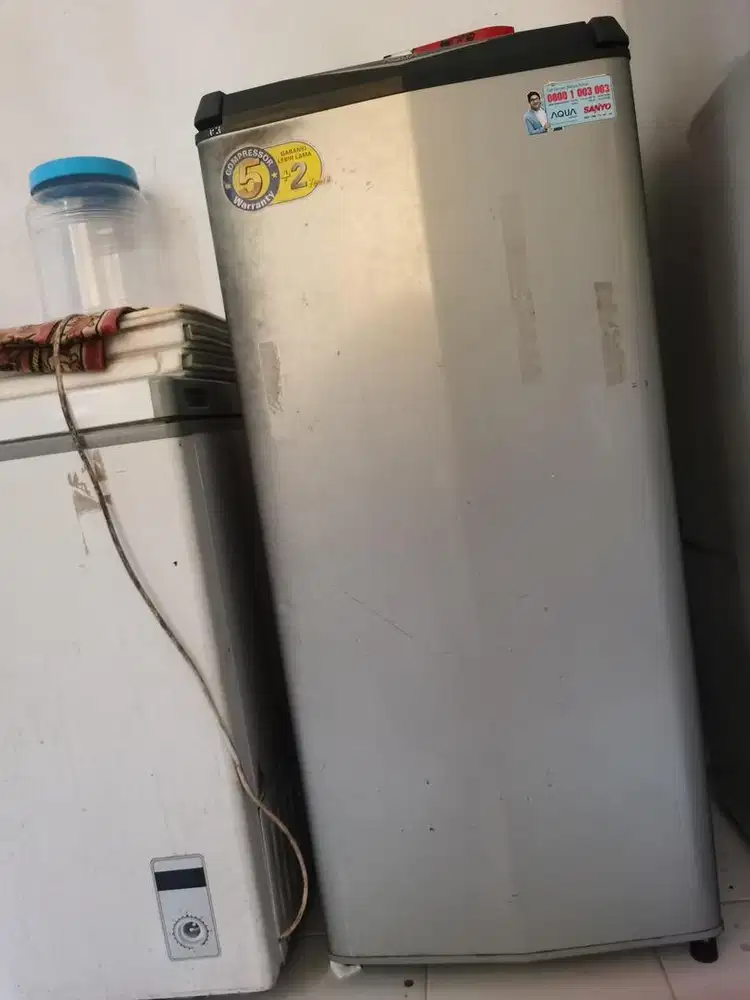 Edisi pindahan Kulkas Aqua 1 pintu