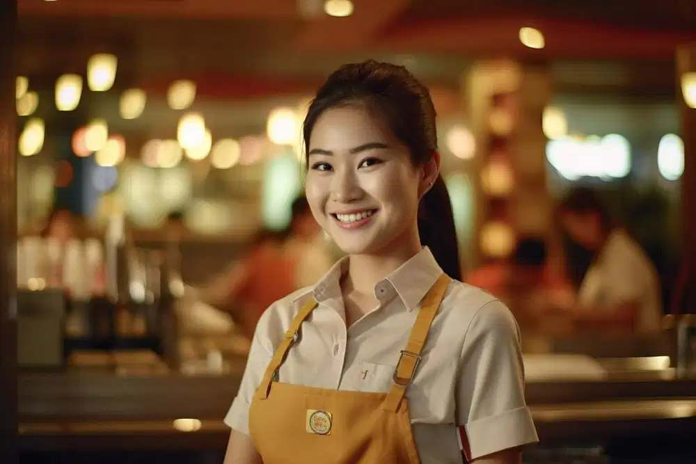 Staf Restoran Kecil