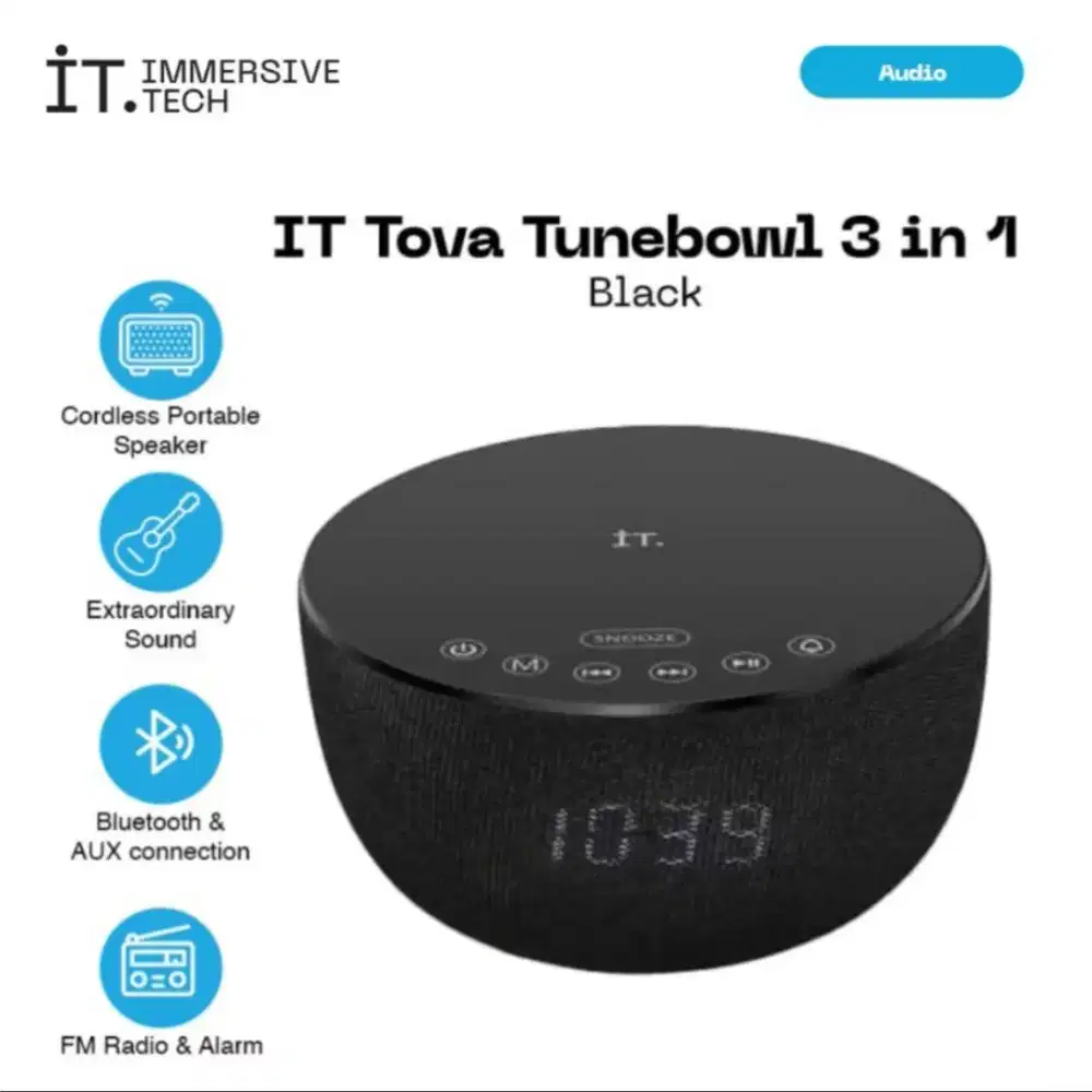 IT Tova Tunebowl 3 in 1, portable speaker