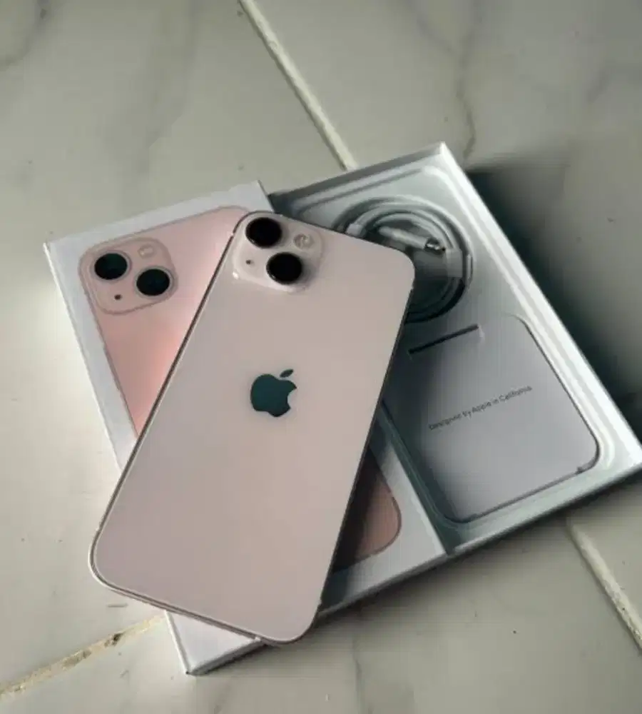 Jual iPhone 13 pink 128 gb