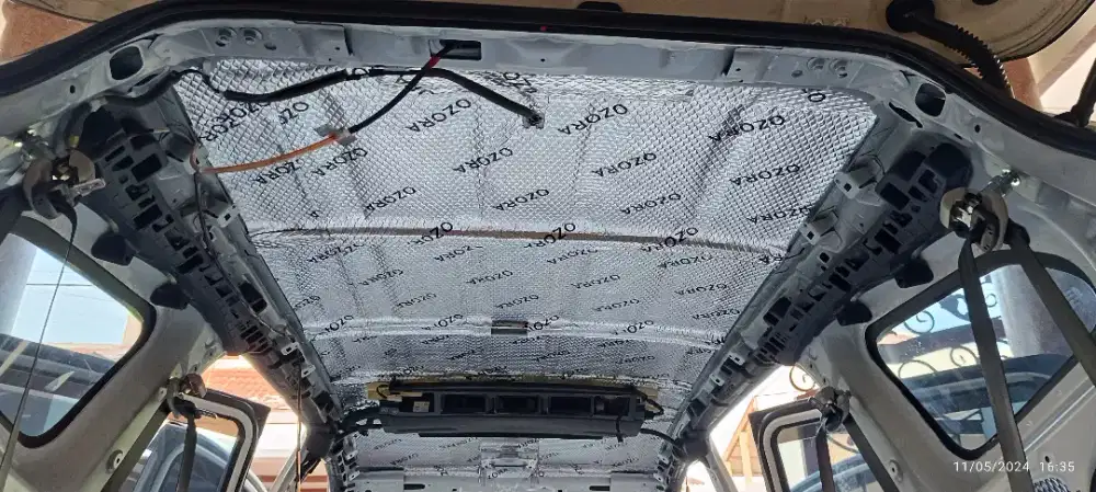 Peredam mobil anti bising dan panas