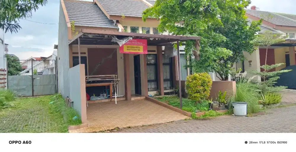 Jual cepat rumah siap huni semi furnished