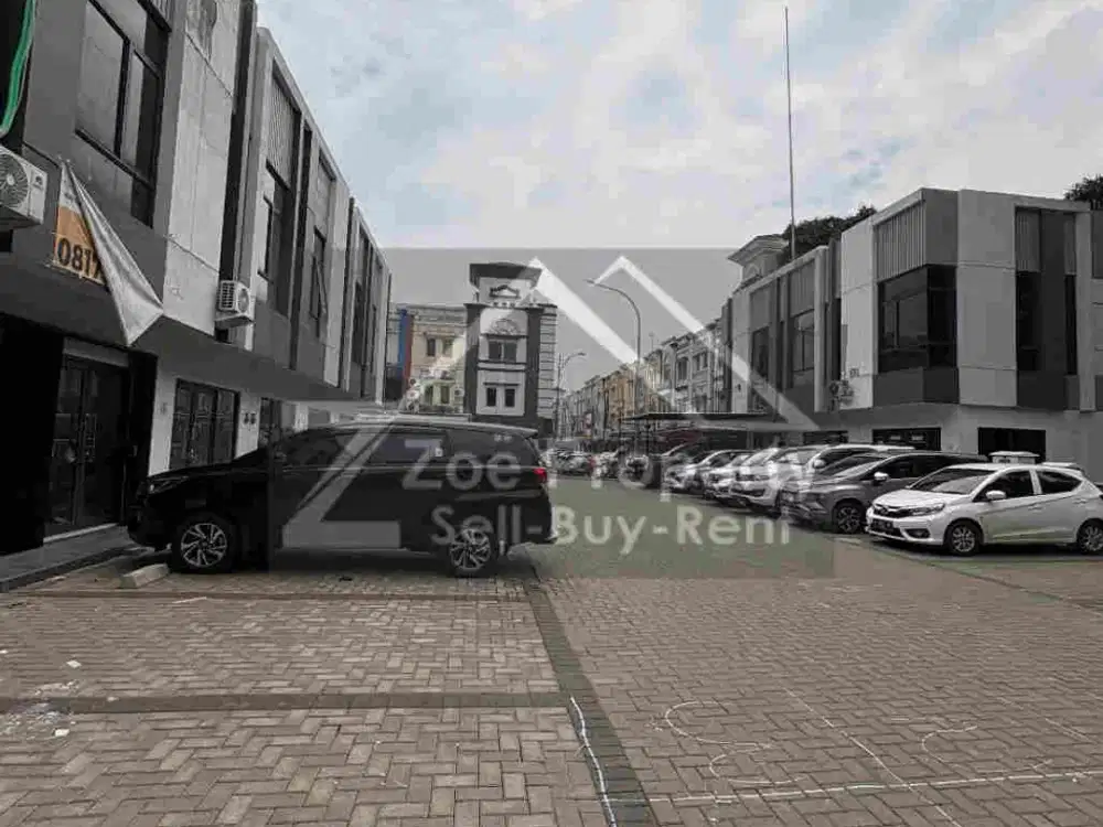 Dijual disewakan Ruko Golden Madrid X BSD 5 mnt dari Pintu Tol Serpong BSD