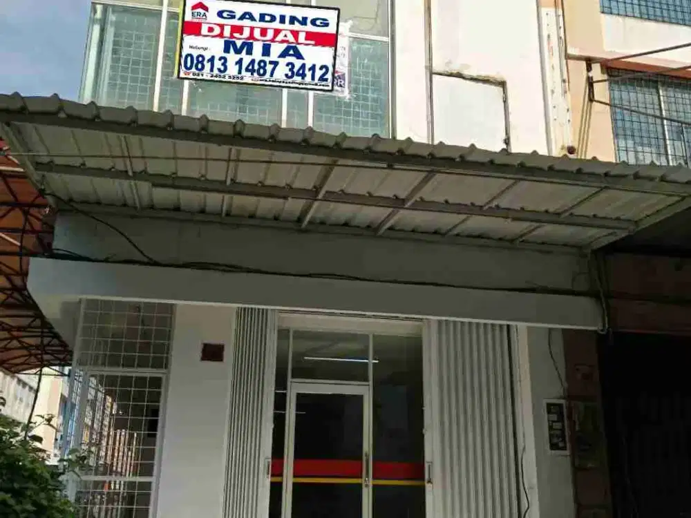 dijual/disewakan ruko siap pakai