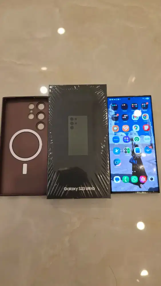 MULUS SEMPURNA Samsung s23 Ultra 12/512 Olive Green