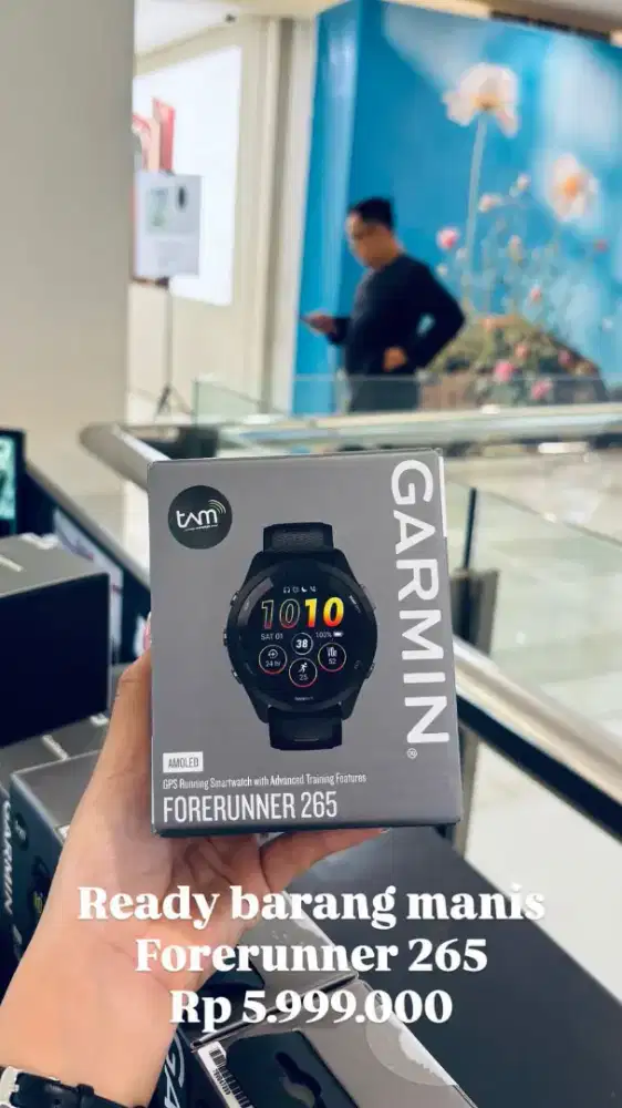 Ready guys garmin forerunner 265