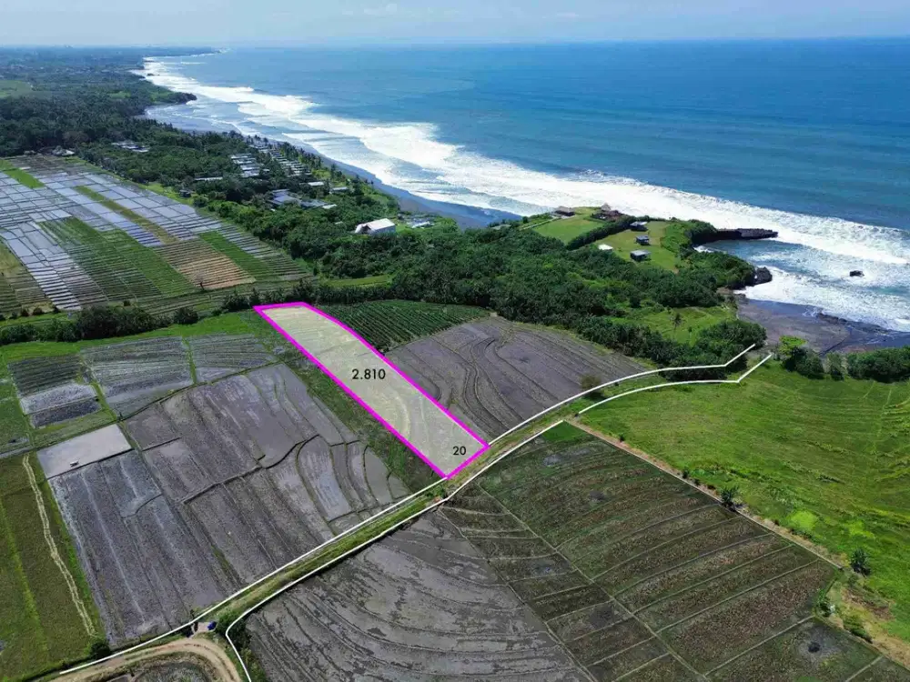 Tanah Lokasi Strategis Dekat Pantai Kelating Tabanan